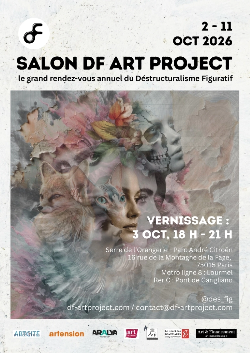 4ᵉ sélection au Salon DF Art Project – Paris